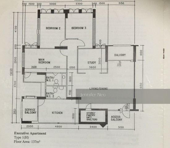 Blk 972 Hougang Street 91 (Hougang), HDB Executive #135422202